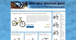 Desktop Screenshot of bestnewmountainbikes.com